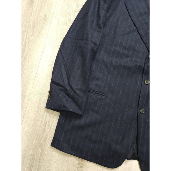 Recent Canali Wool Cashmere Striped Blazer Mens Sport Coat 56R EU‎ / 46R US - Picture 4 of 14